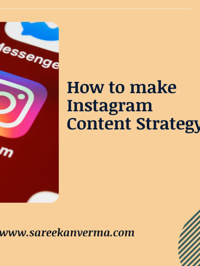 How to make Instagram Content Strategy?