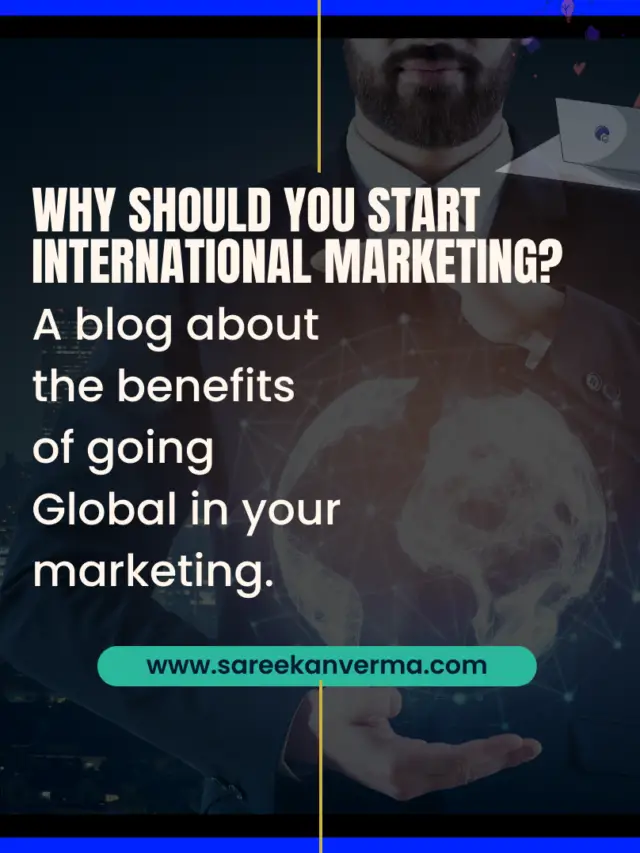Why You Should Start International Marketing?